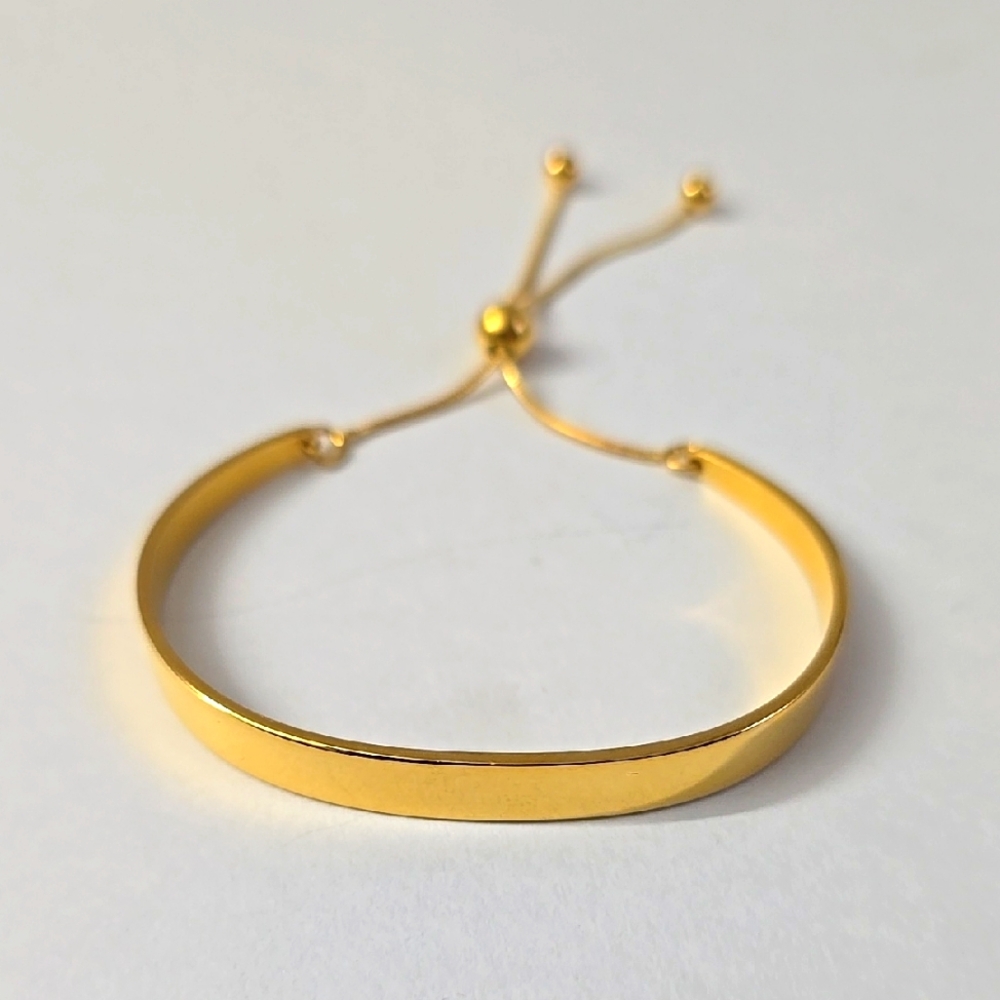 Sterling Silver 925 Elegant Gold Bracelet